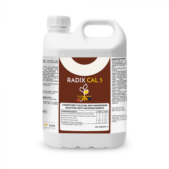 Radix CAL 5 - Productos - FORCROP - SAS