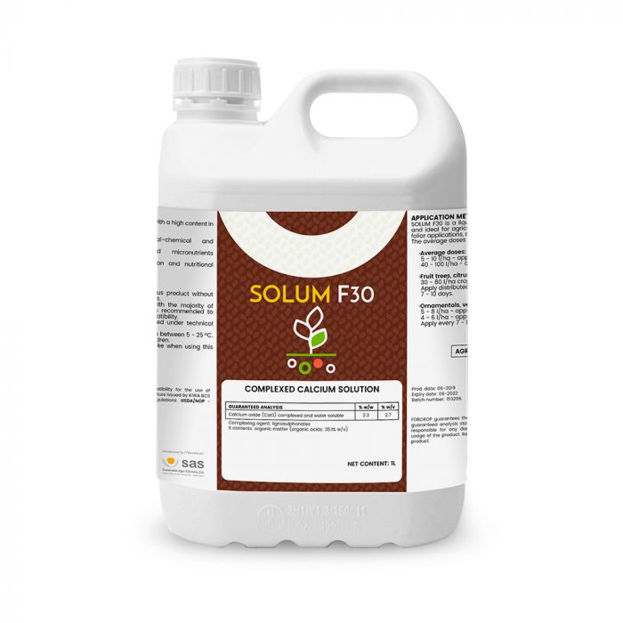 Solum F30 - Productos - FORCROP - SAS