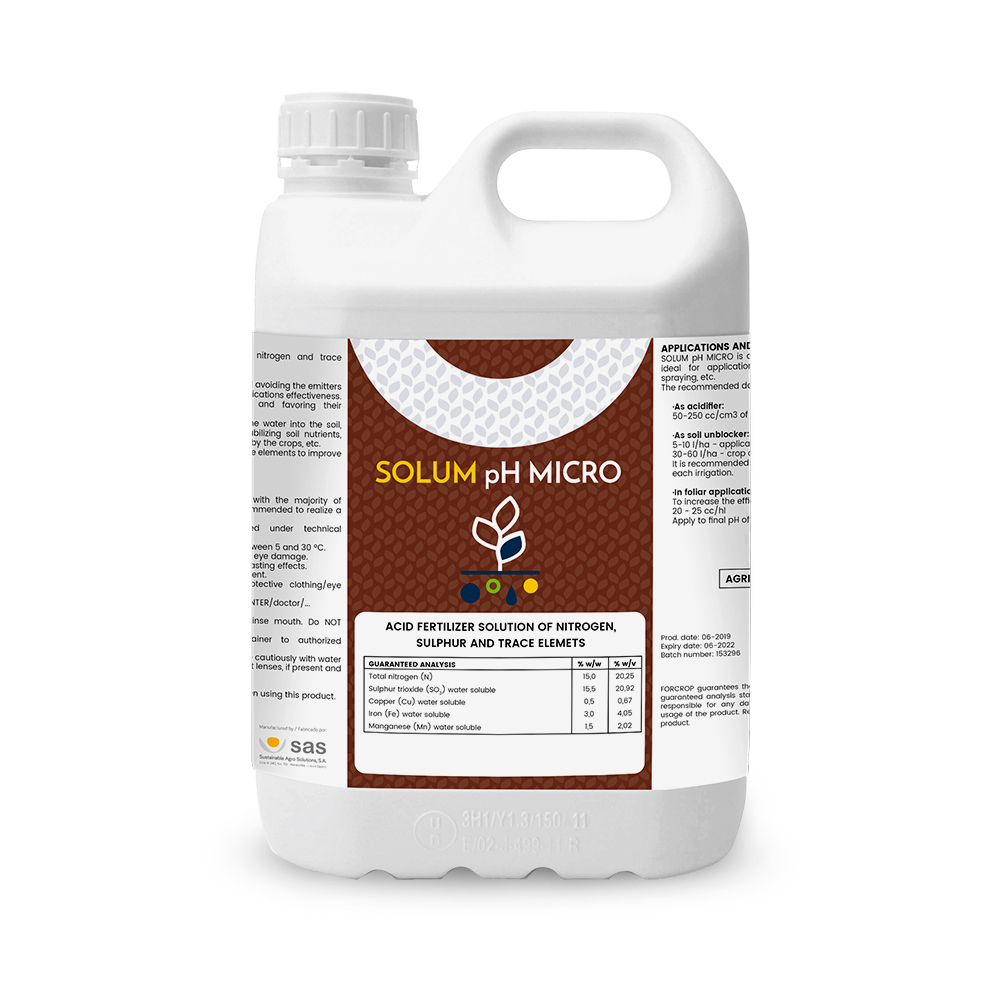 Solum pH MICRO - Productos - FORCROP - SAS